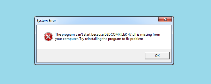 d3dcompiler_43.dll error